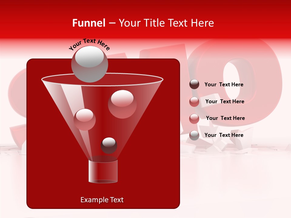 Traffic Text Seo PowerPoint Template