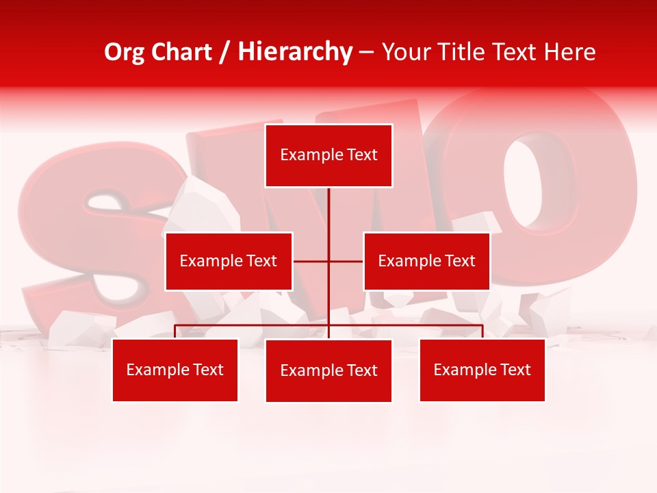 Traffic Text Seo PowerPoint Template