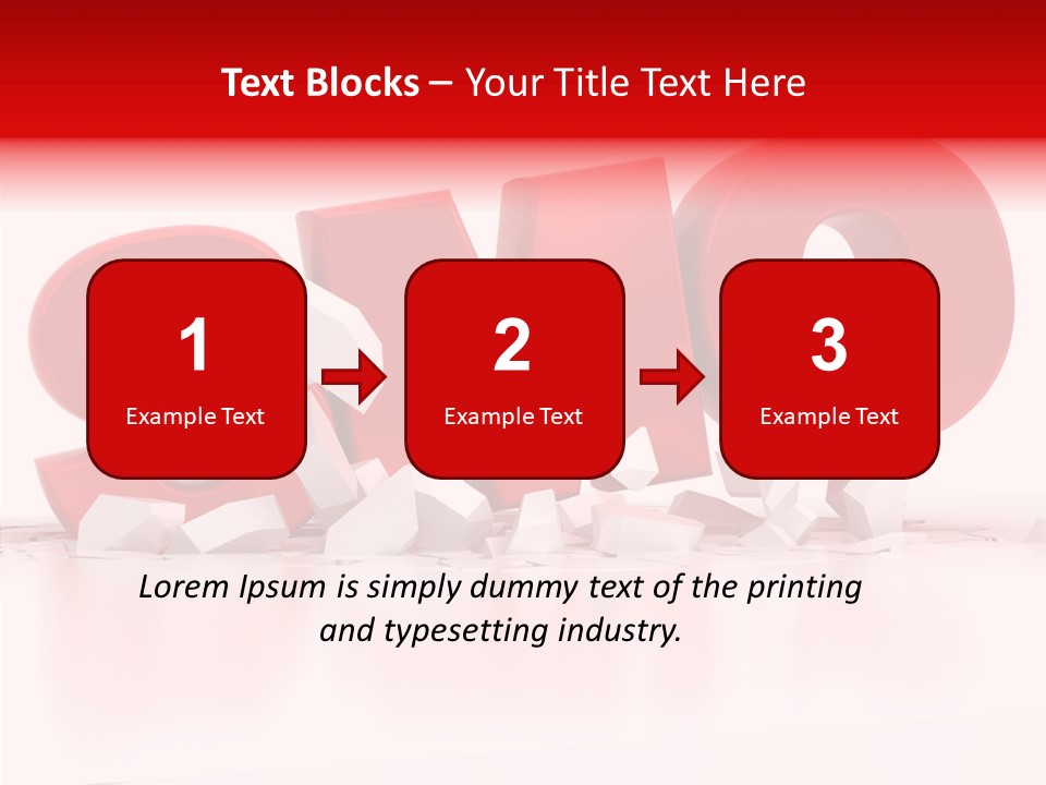 Traffic Text Seo PowerPoint Template