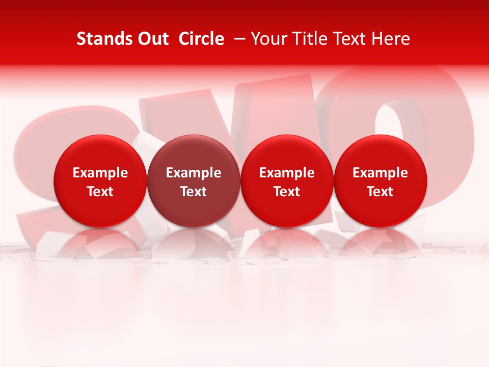 Traffic Text Seo PowerPoint Template