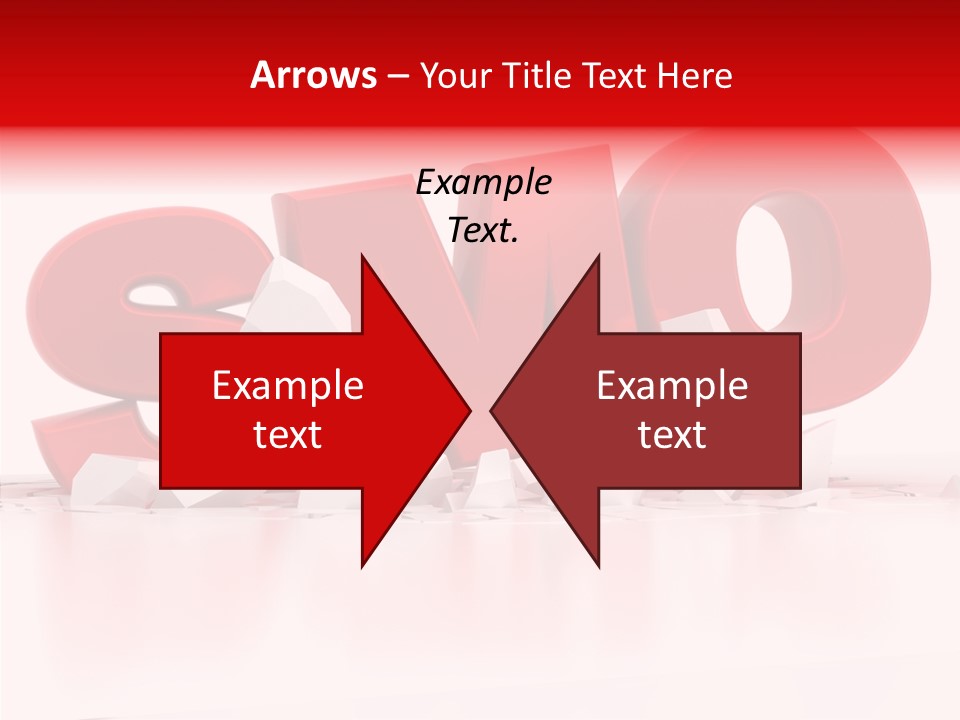 Traffic Text Seo PowerPoint Template