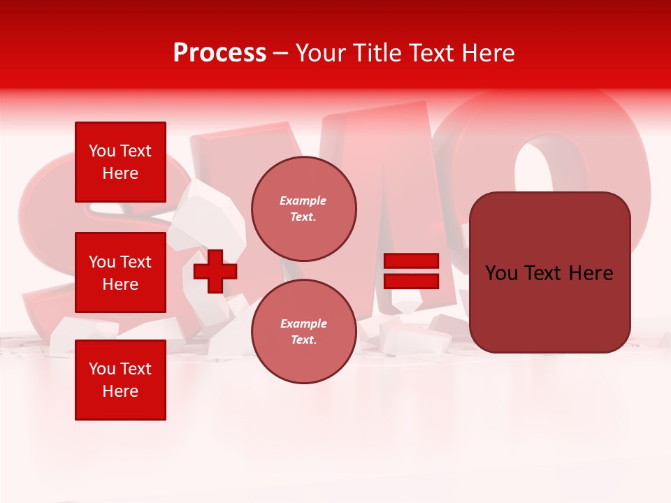 Traffic Text Seo PowerPoint Template