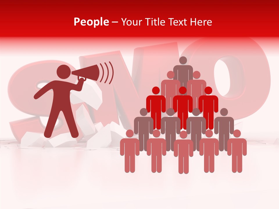 Traffic Text Seo PowerPoint Template