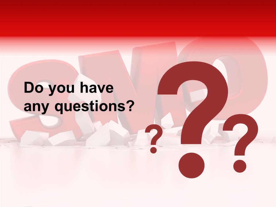 Traffic Text Seo PowerPoint Template