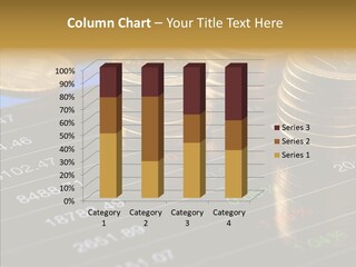 Plan Finance Closeup PowerPoint Template