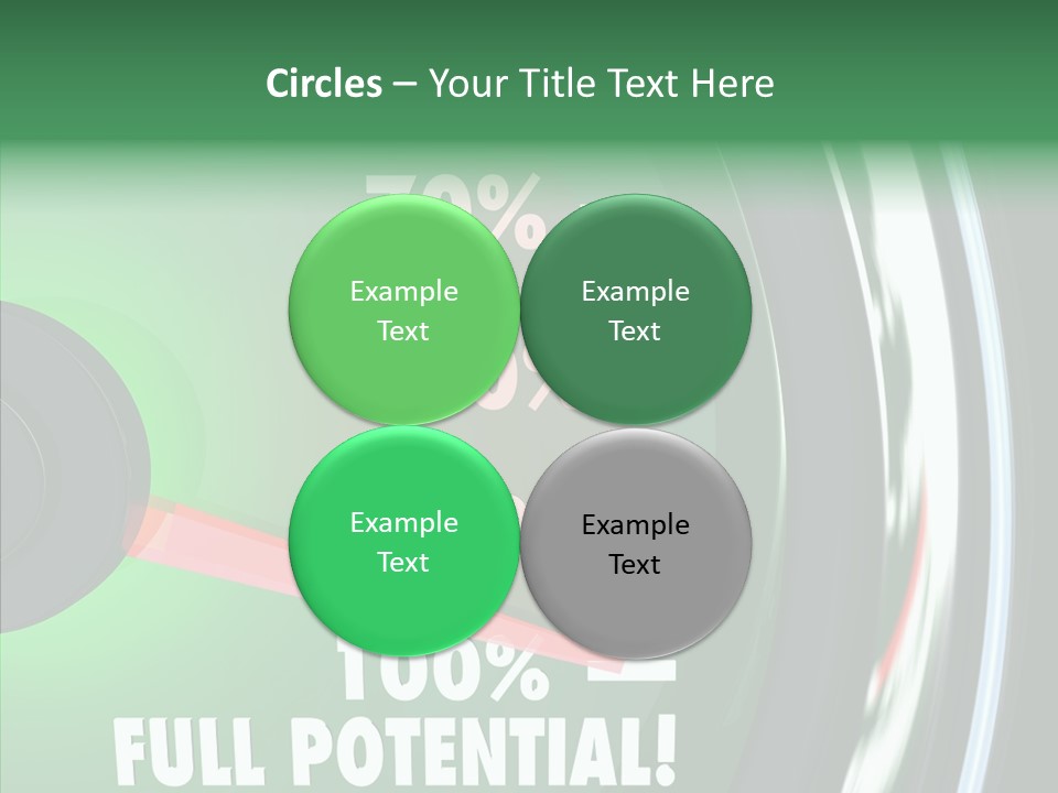 Max Illustrated Result PowerPoint Template