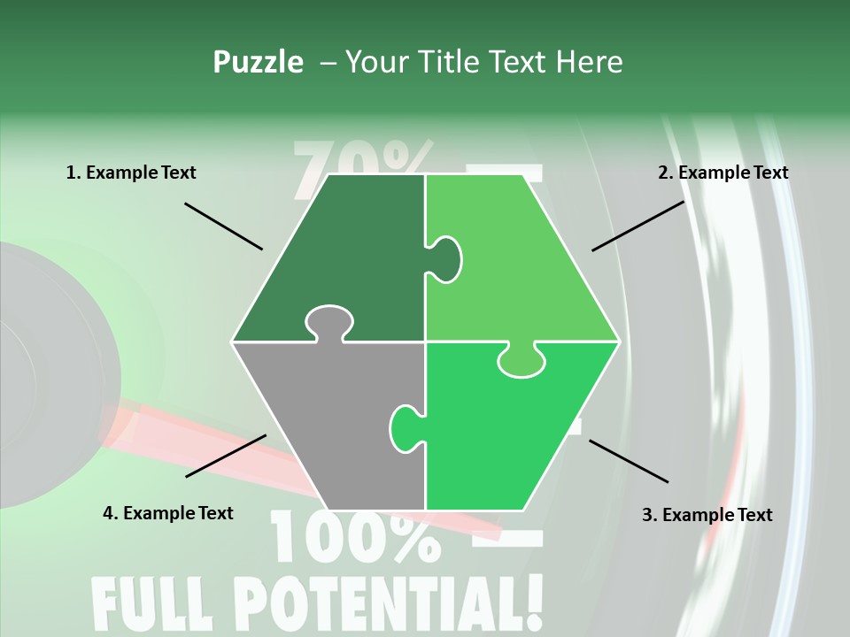 Max Illustrated Result PowerPoint Template