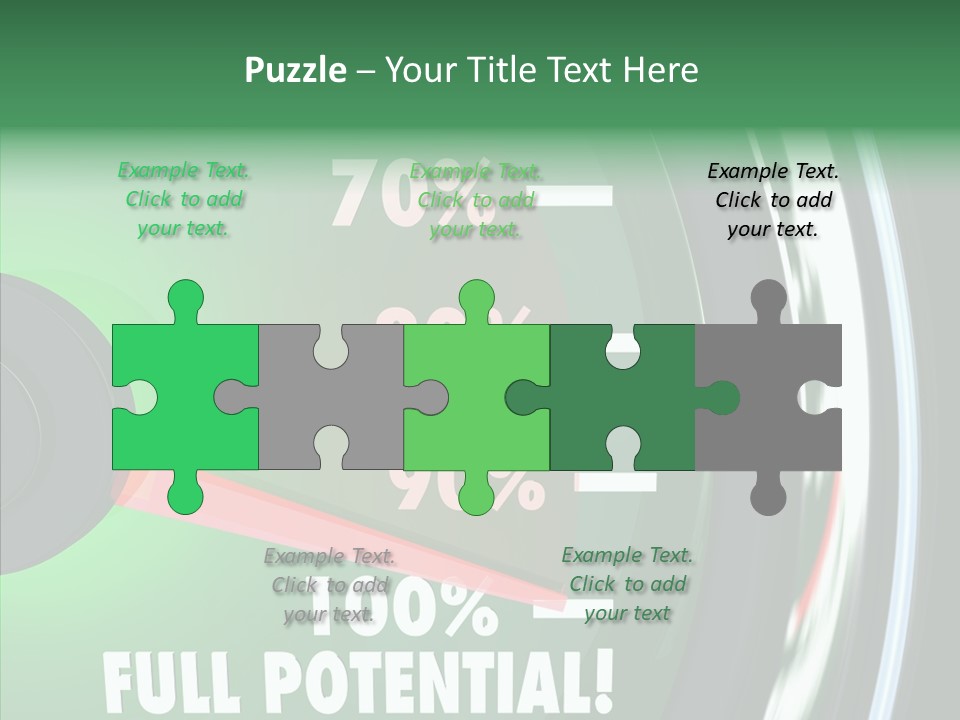 Max Illustrated Result PowerPoint Template