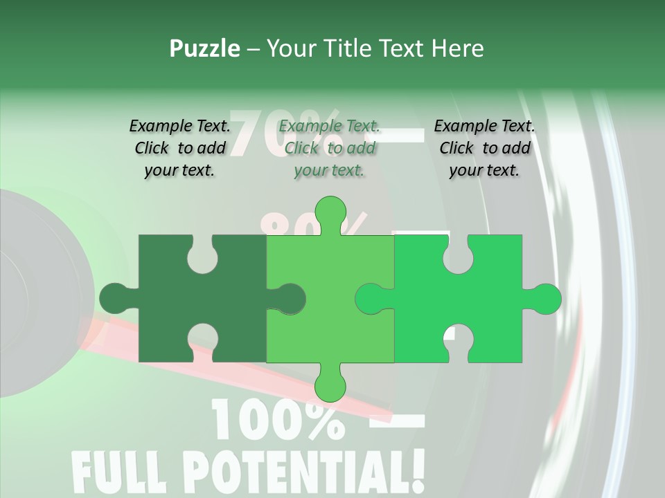 Max Illustrated Result PowerPoint Template