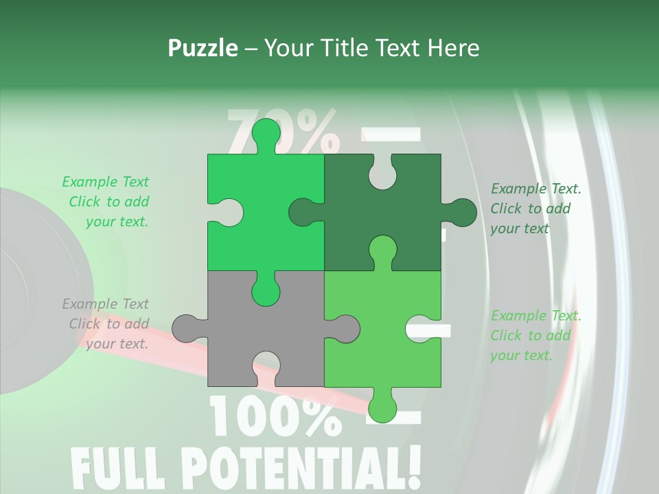 Max Illustrated Result PowerPoint Template