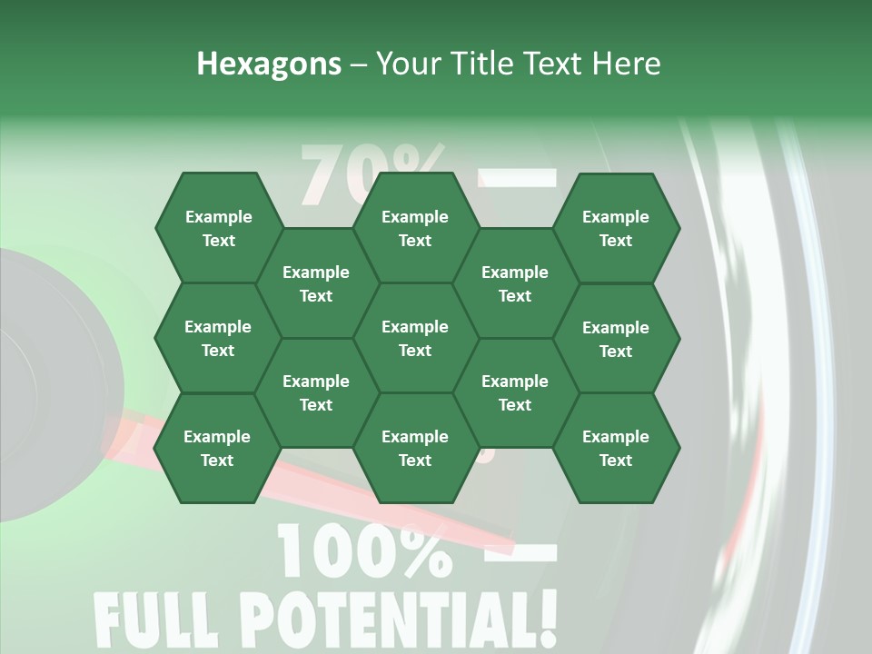 Max Illustrated Result PowerPoint Template