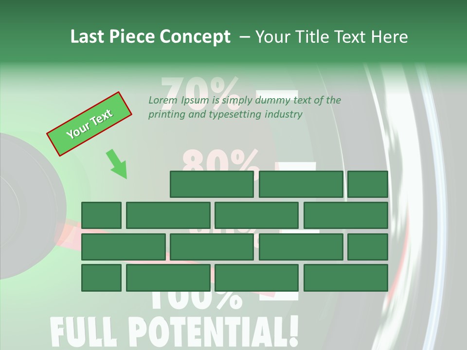 Max Illustrated Result PowerPoint Template