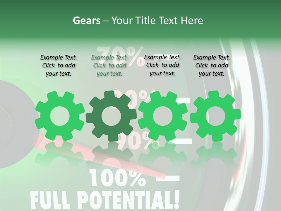 Max Illustrated Result PowerPoint Template