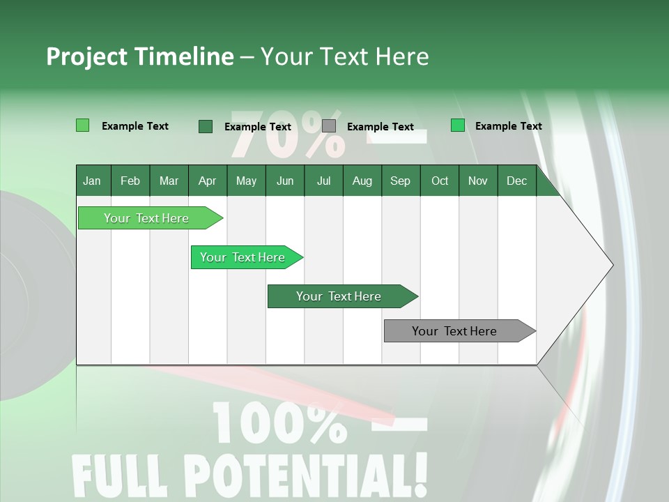 Max Illustrated Result PowerPoint Template