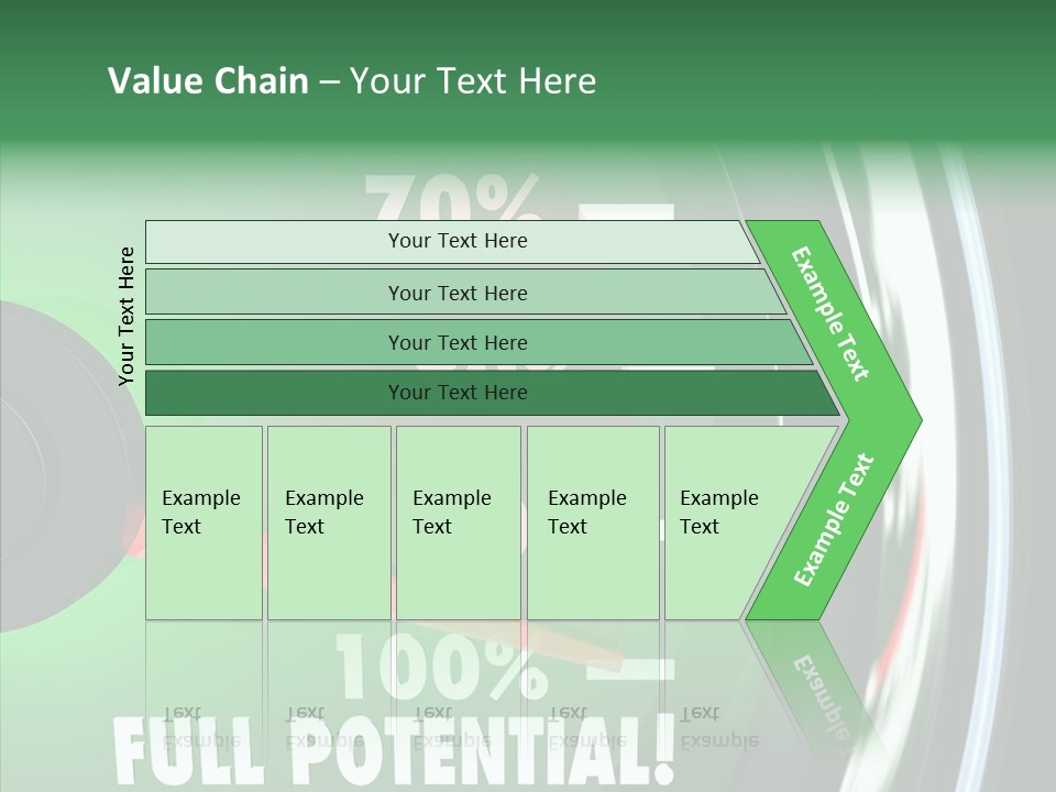Max Illustrated Result PowerPoint Template