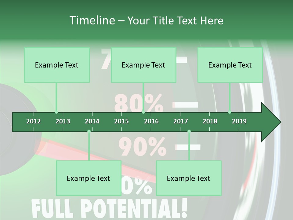 Max Illustrated Result PowerPoint Template