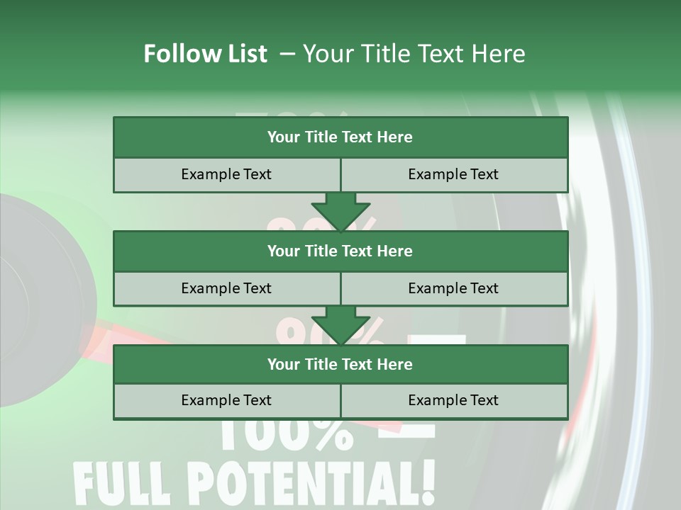 Max Illustrated Result PowerPoint Template