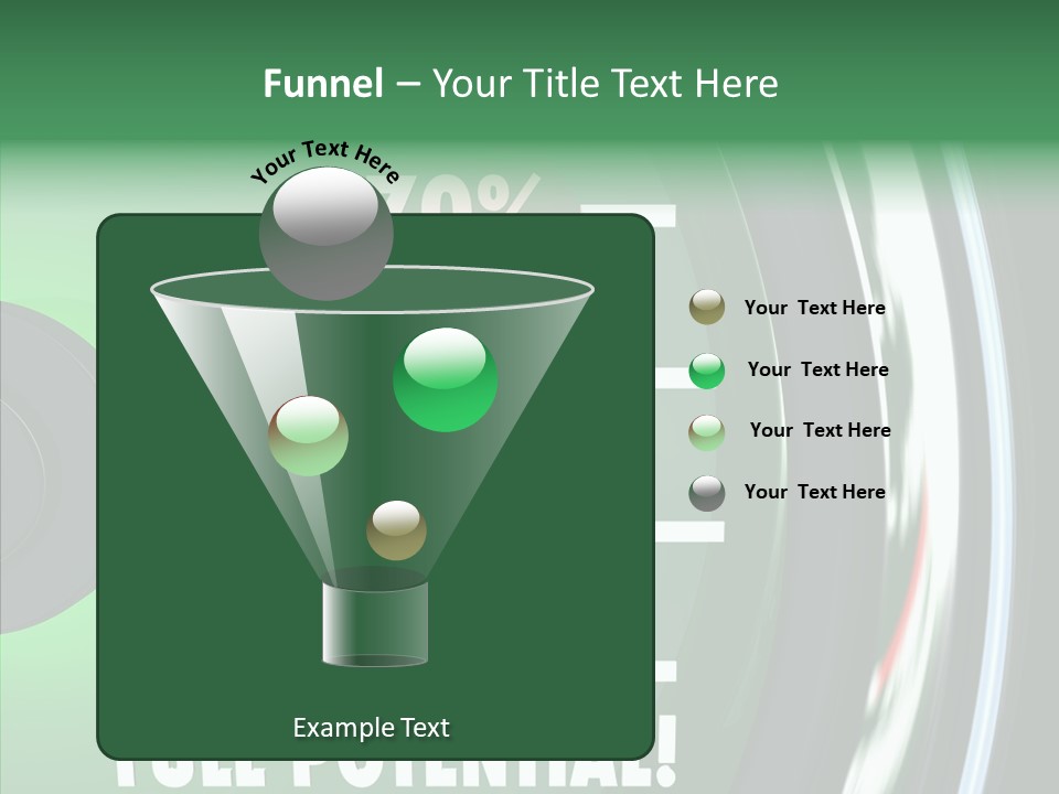 Max Illustrated Result PowerPoint Template