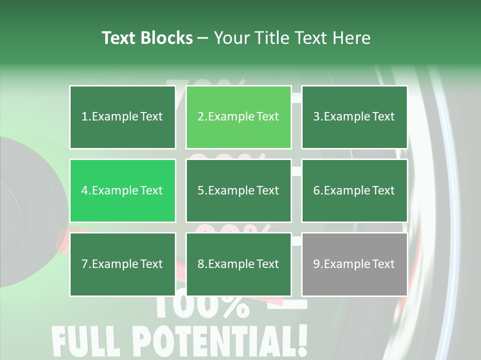 Max Illustrated Result PowerPoint Template