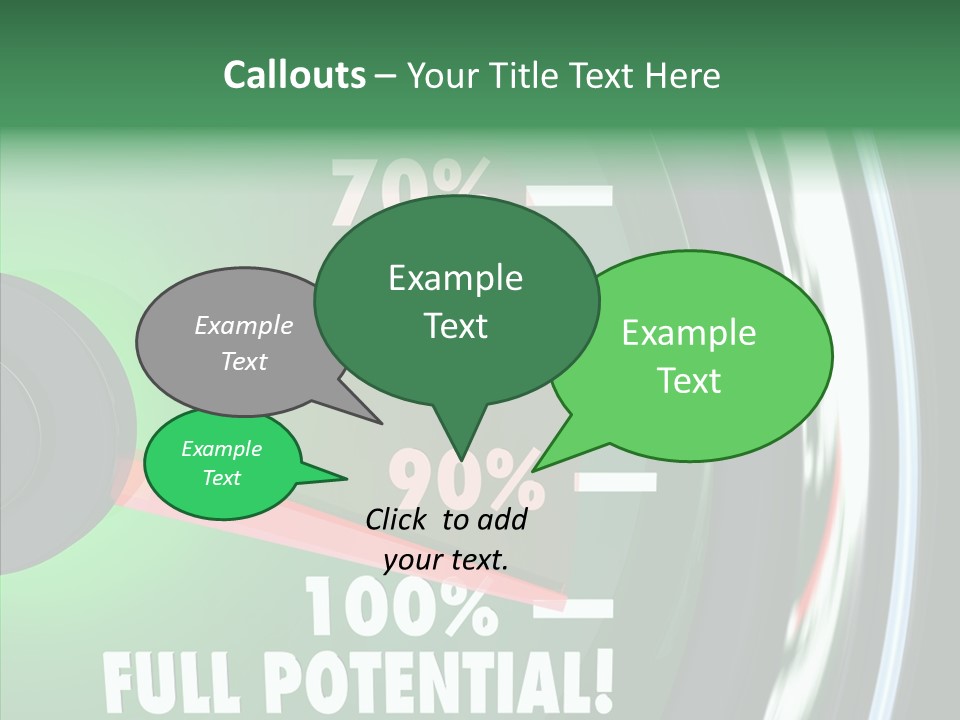 Max Illustrated Result PowerPoint Template