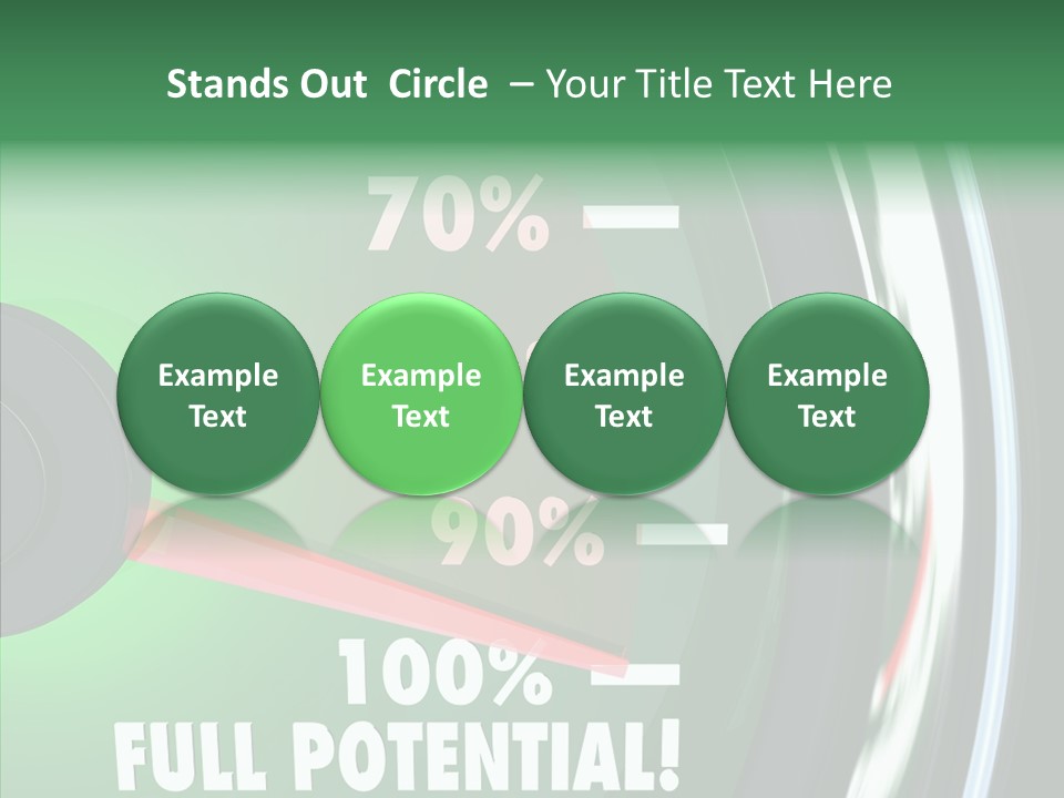 Max Illustrated Result PowerPoint Template