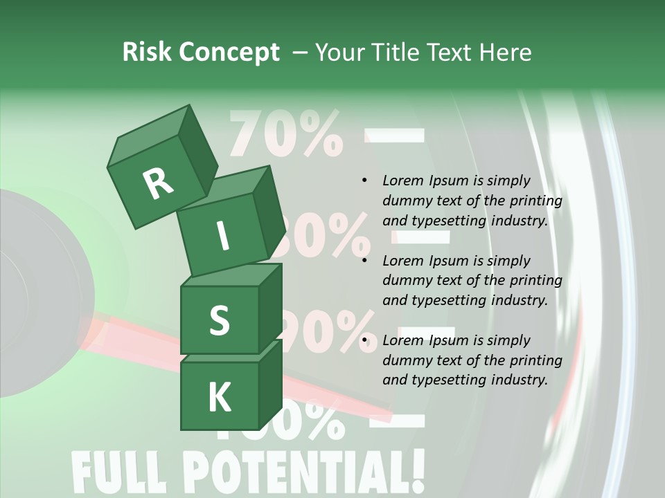 Max Illustrated Result PowerPoint Template