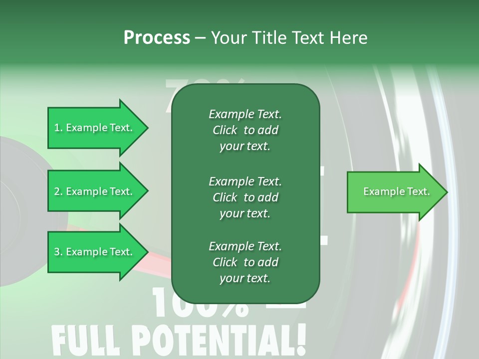 Max Illustrated Result PowerPoint Template