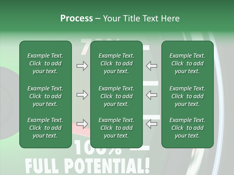 Max Illustrated Result PowerPoint Template