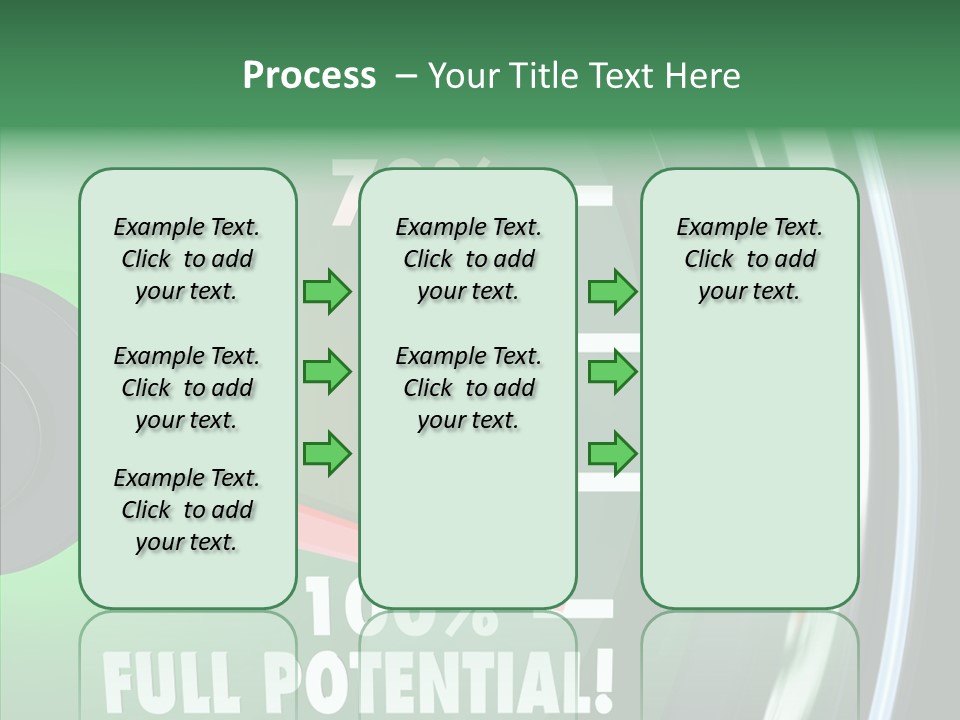 Max Illustrated Result PowerPoint Template