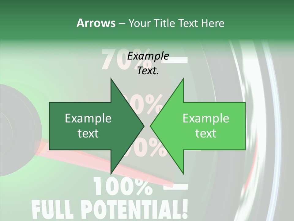 Max Illustrated Result PowerPoint Template