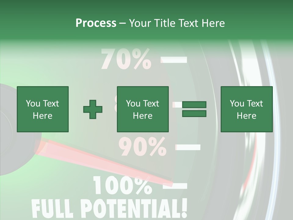 Max Illustrated Result PowerPoint Template