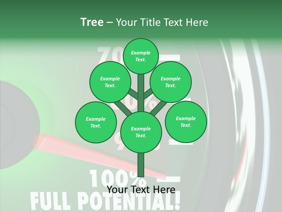 Max Illustrated Result PowerPoint Template