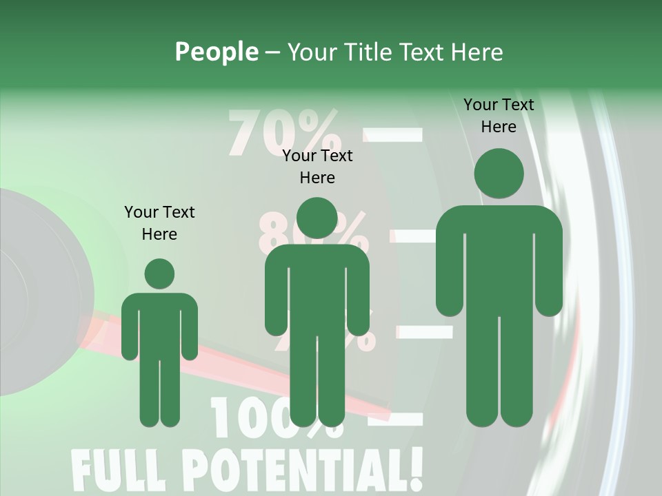 Max Illustrated Result PowerPoint Template