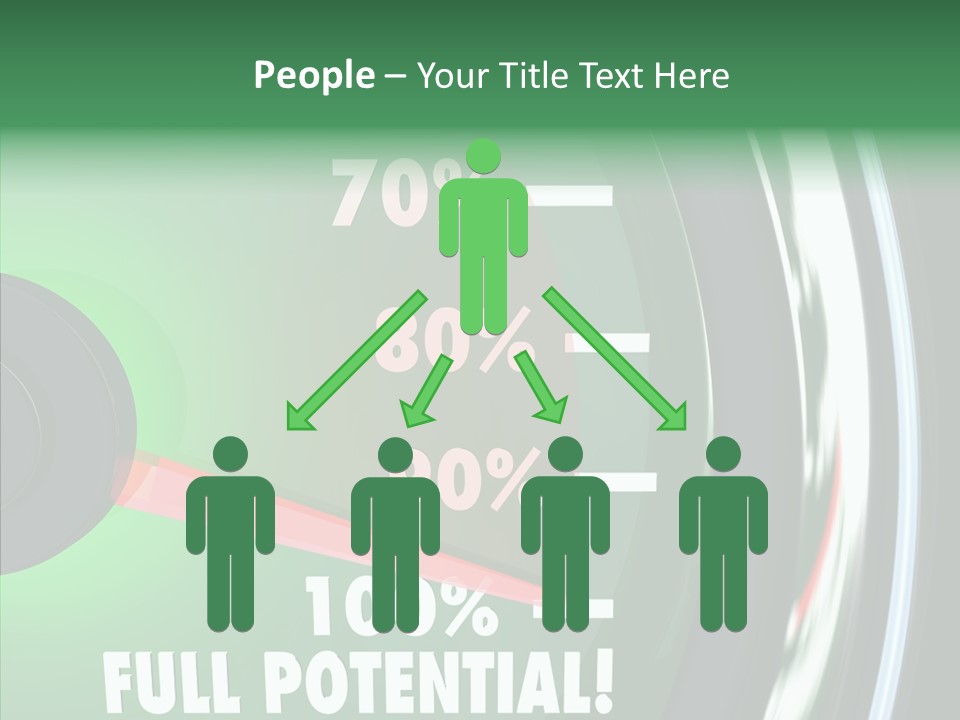 Max Illustrated Result PowerPoint Template