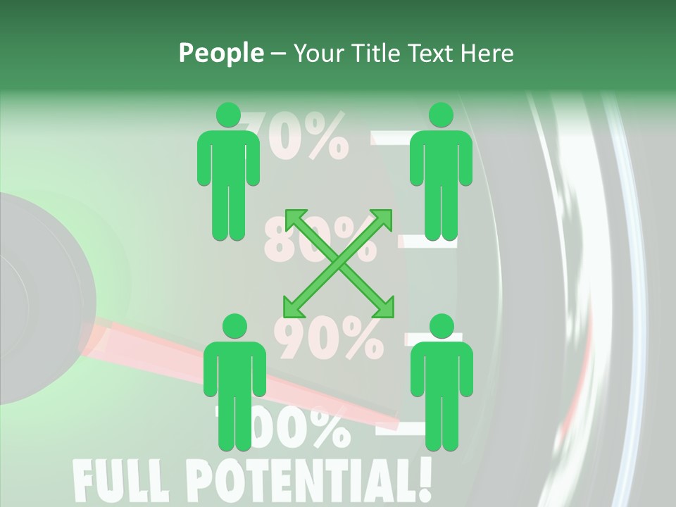 Max Illustrated Result PowerPoint Template