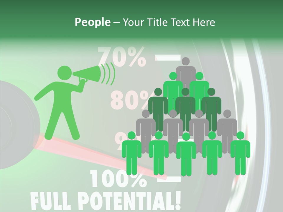 Max Illustrated Result PowerPoint Template