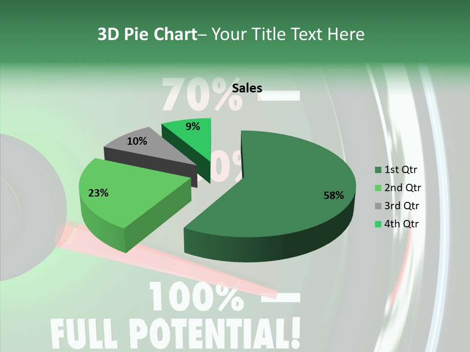 Max Illustrated Result PowerPoint Template