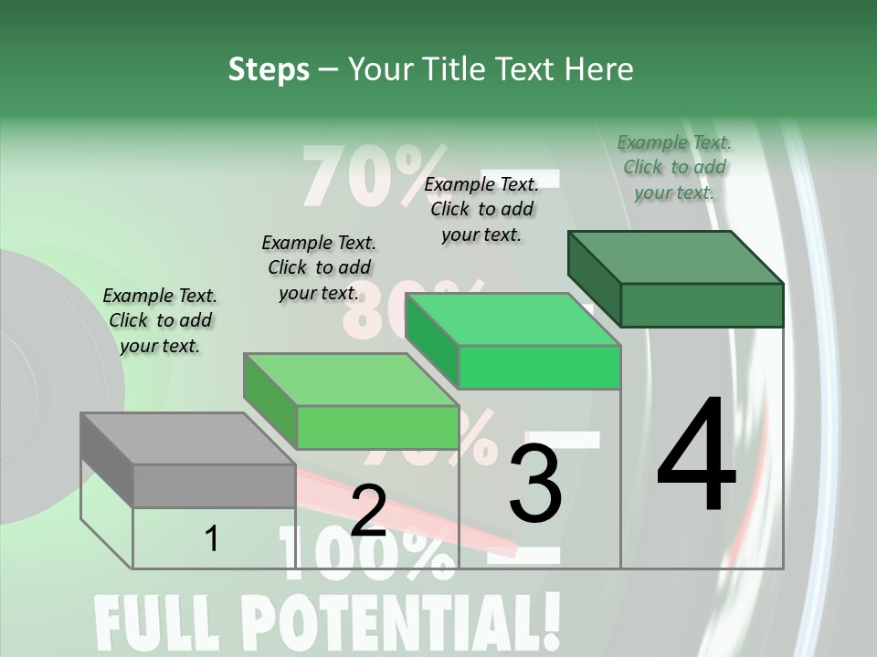 Max Illustrated Result PowerPoint Template