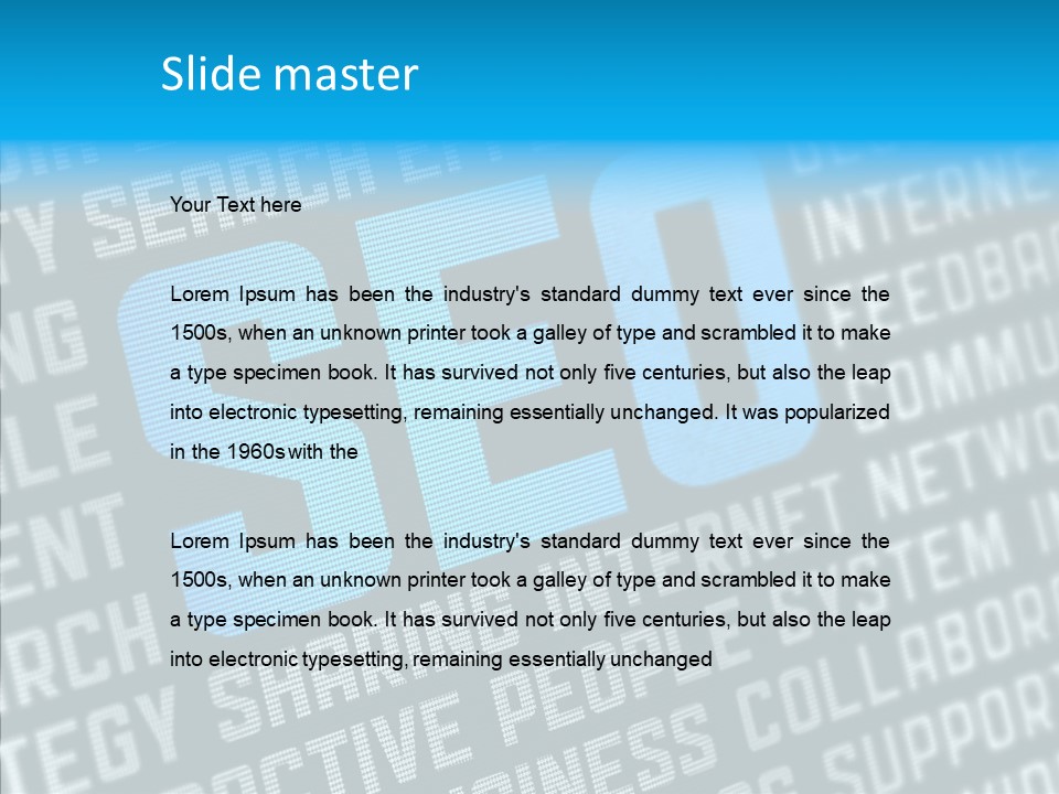 Digital Ranking Content PowerPoint Template