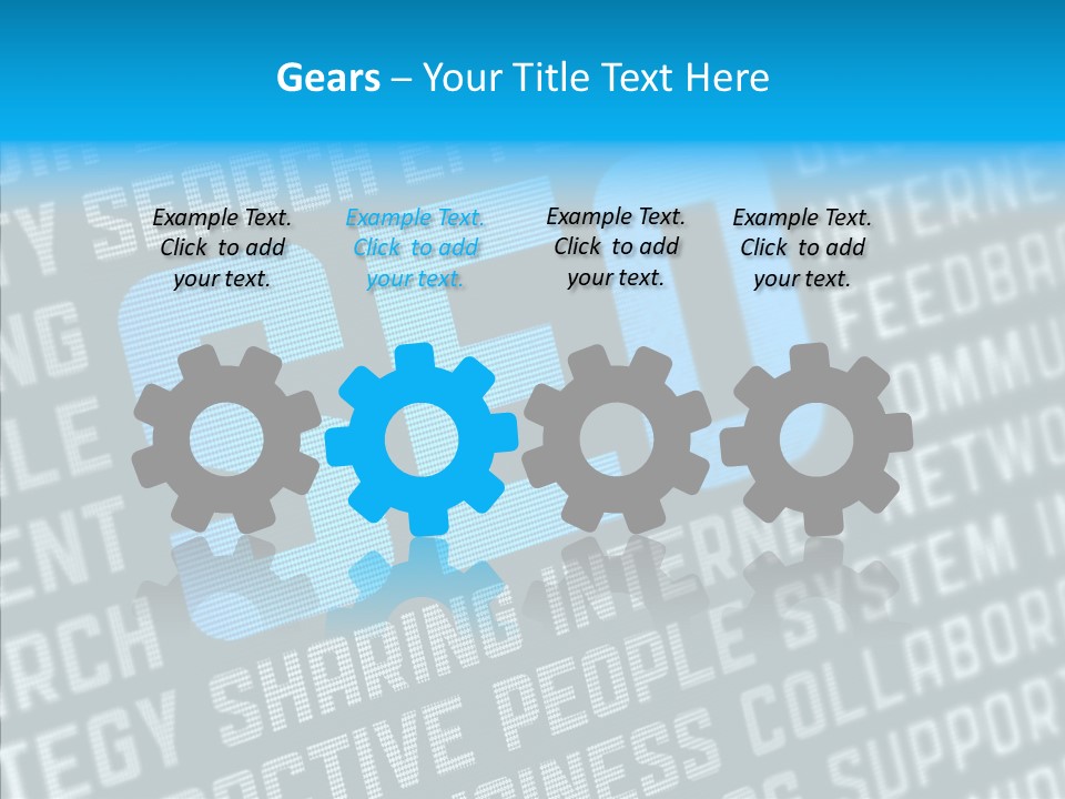 Digital Ranking Content PowerPoint Template