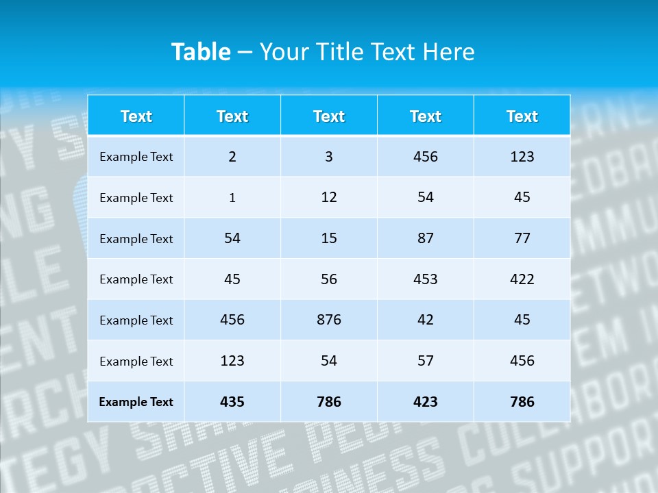 Digital Ranking Content PowerPoint Template