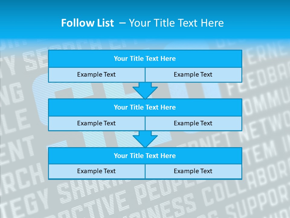 Digital Ranking Content PowerPoint Template