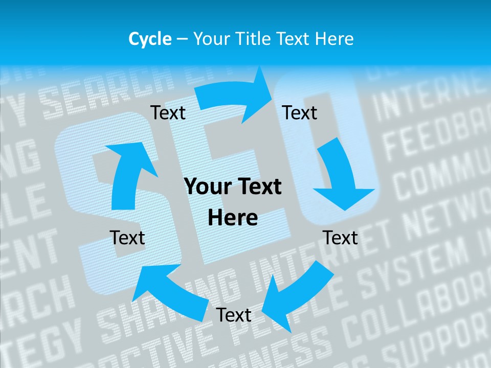 Digital Ranking Content PowerPoint Template