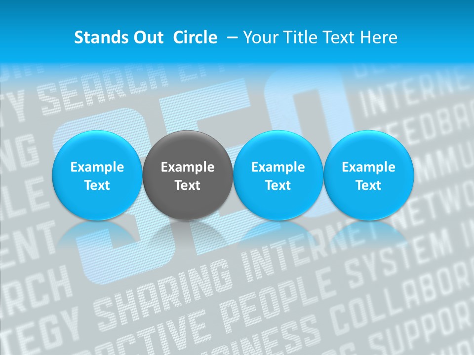 Digital Ranking Content PowerPoint Template