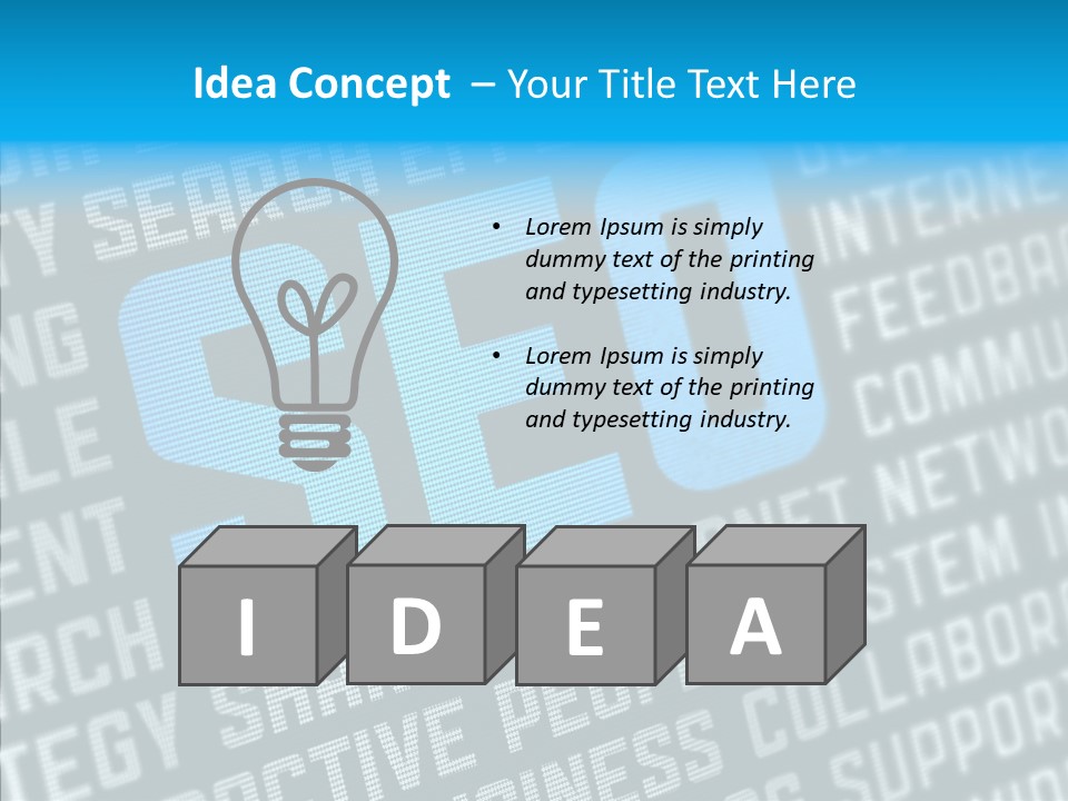 Digital Ranking Content PowerPoint Template