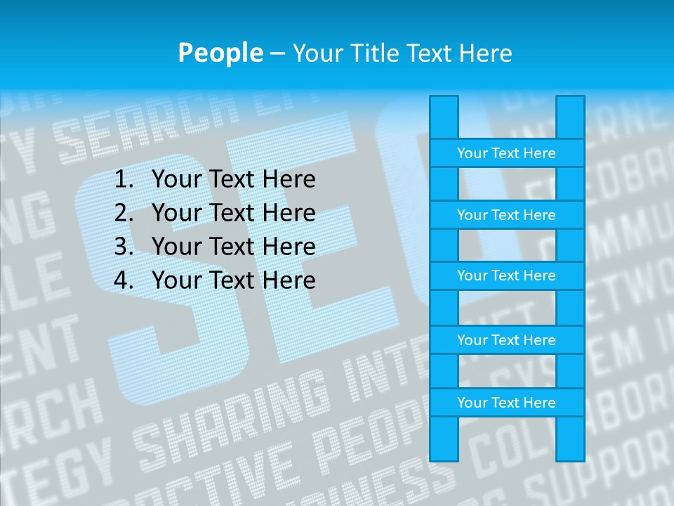Digital Ranking Content PowerPoint Template