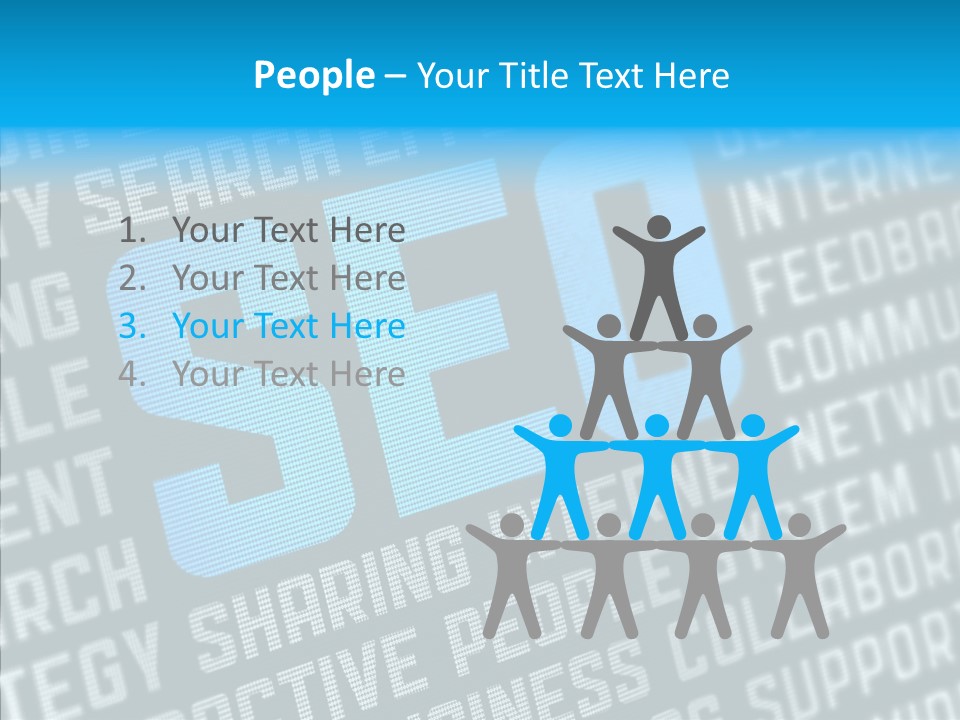 Digital Ranking Content PowerPoint Template