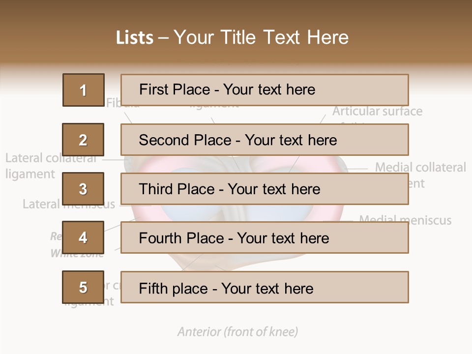 Bone Orthopedic Movement PowerPoint Template