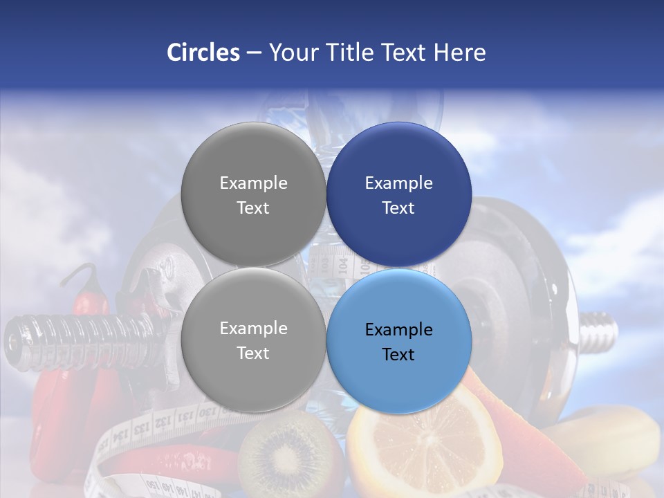 Toning Eating Concept PowerPoint Template