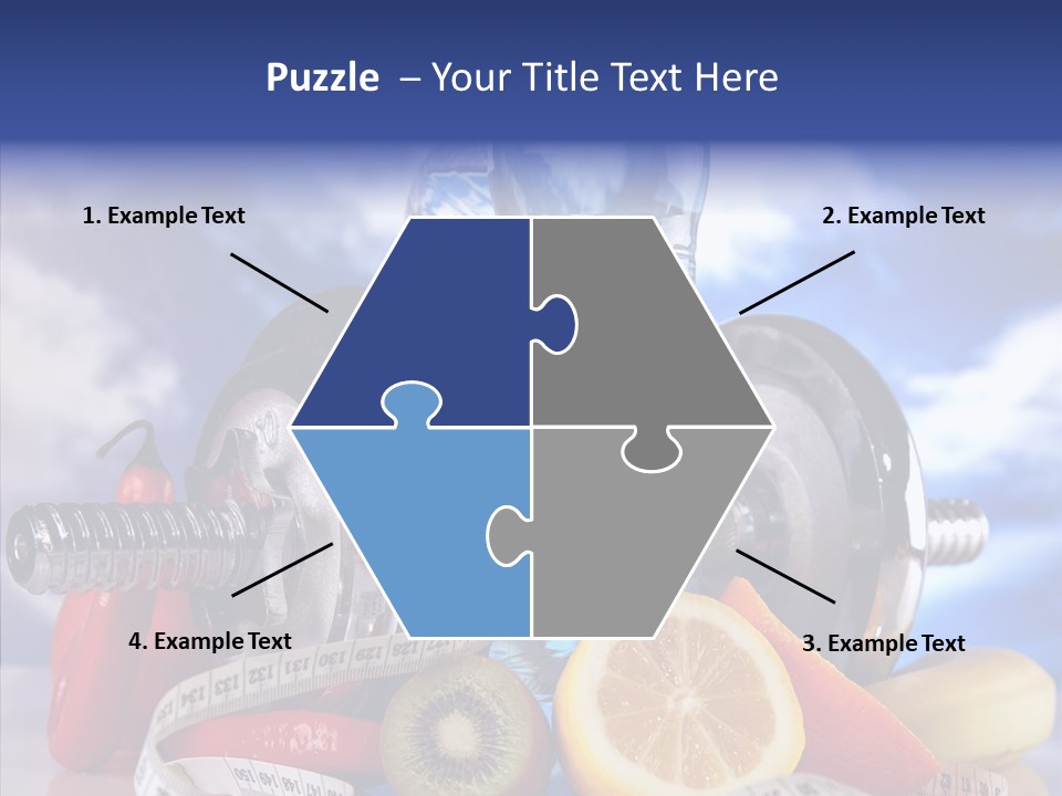 Toning Eating Concept PowerPoint Template